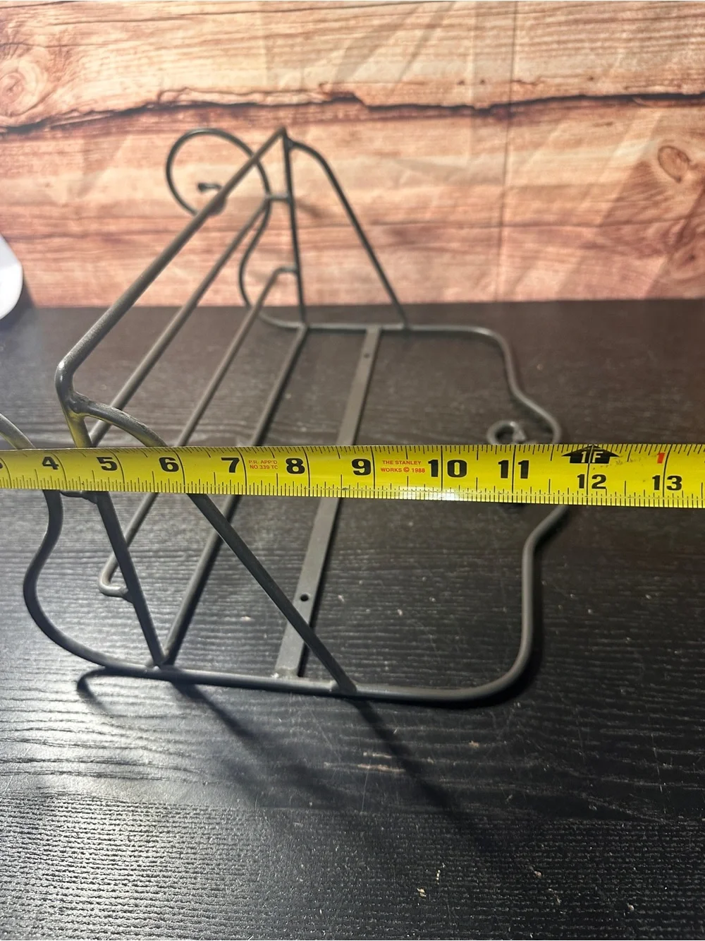 Longaberger Wrought Iron  Collection Utility Wall Shelf For Vanity Basket
